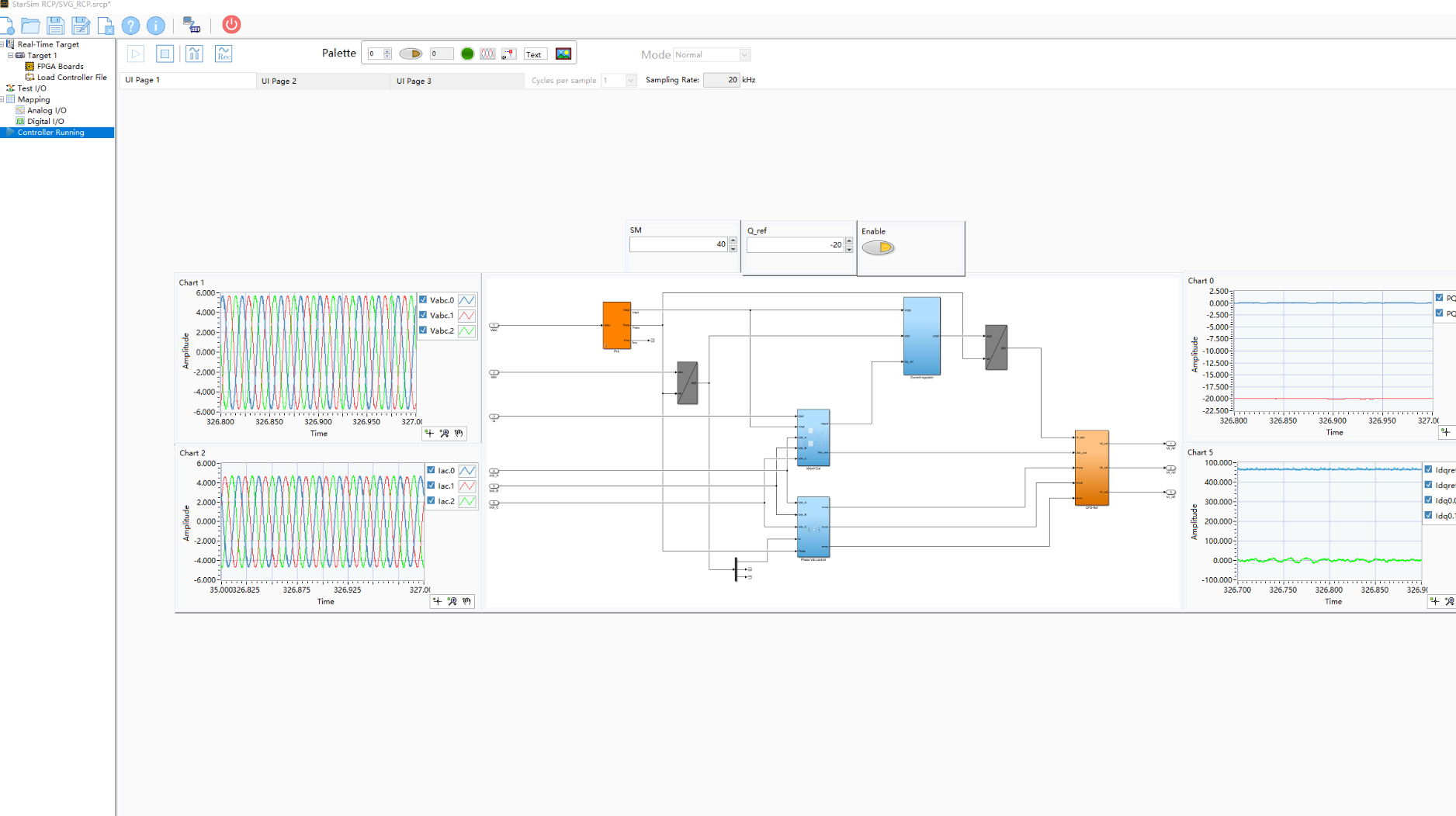 Editable monitoring interface