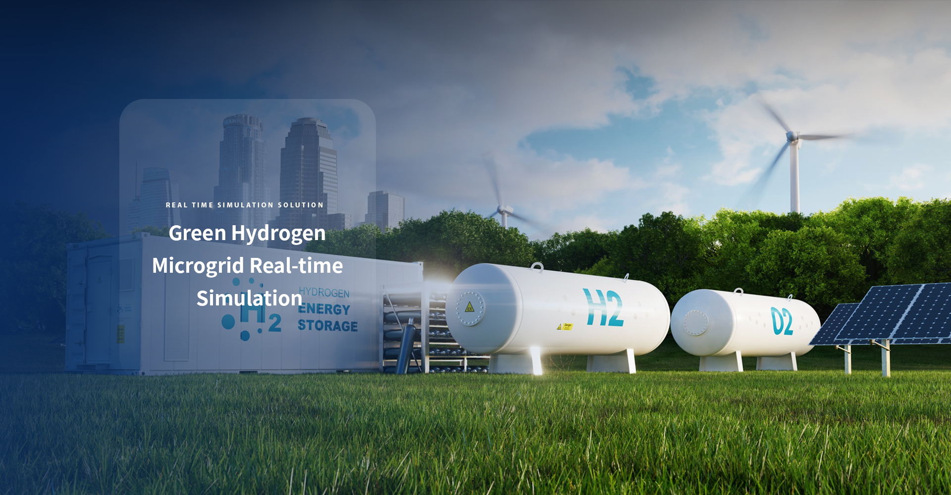 Green Hydrogen Microgrid Simulation