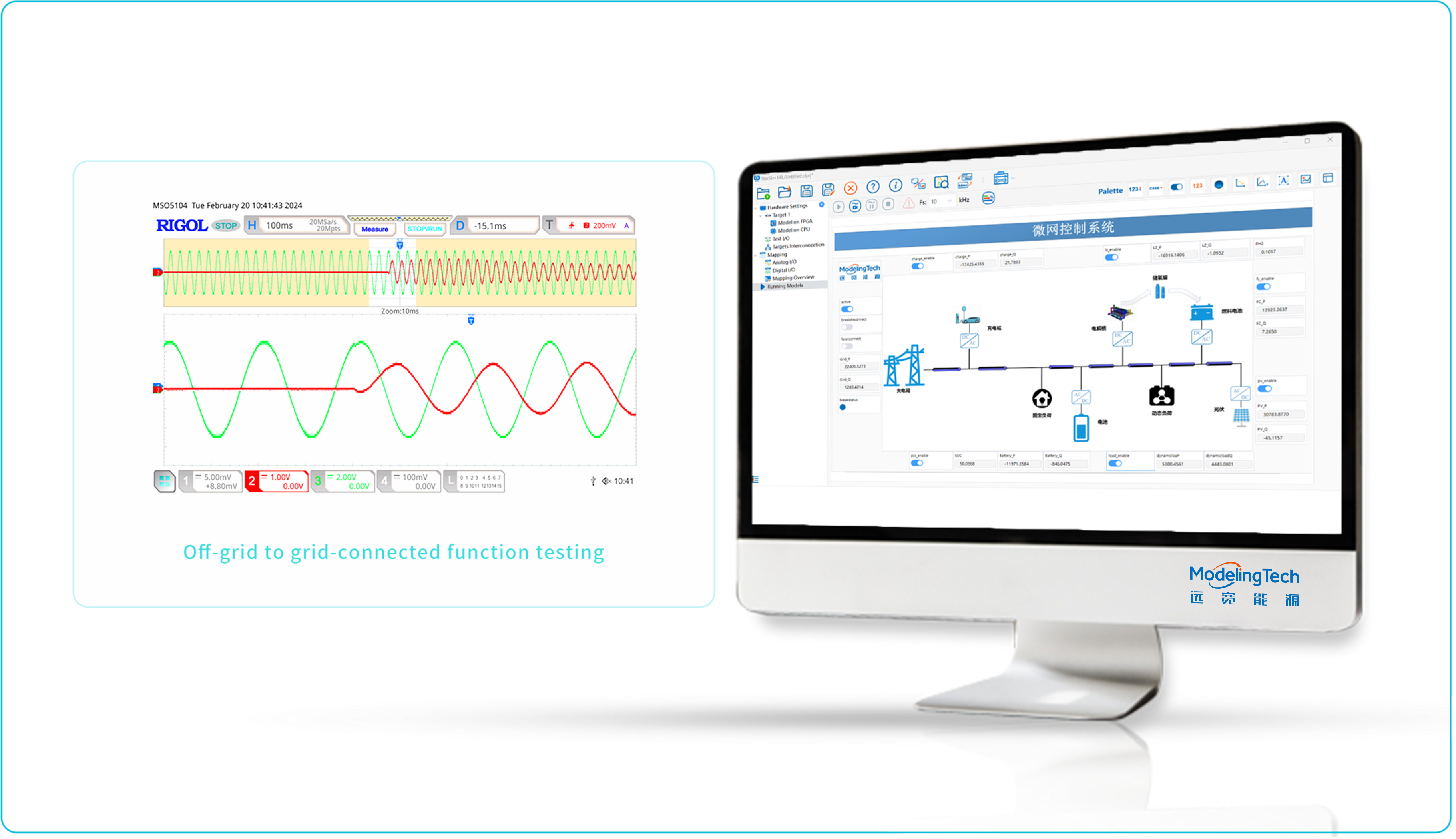 Switching power control function testing