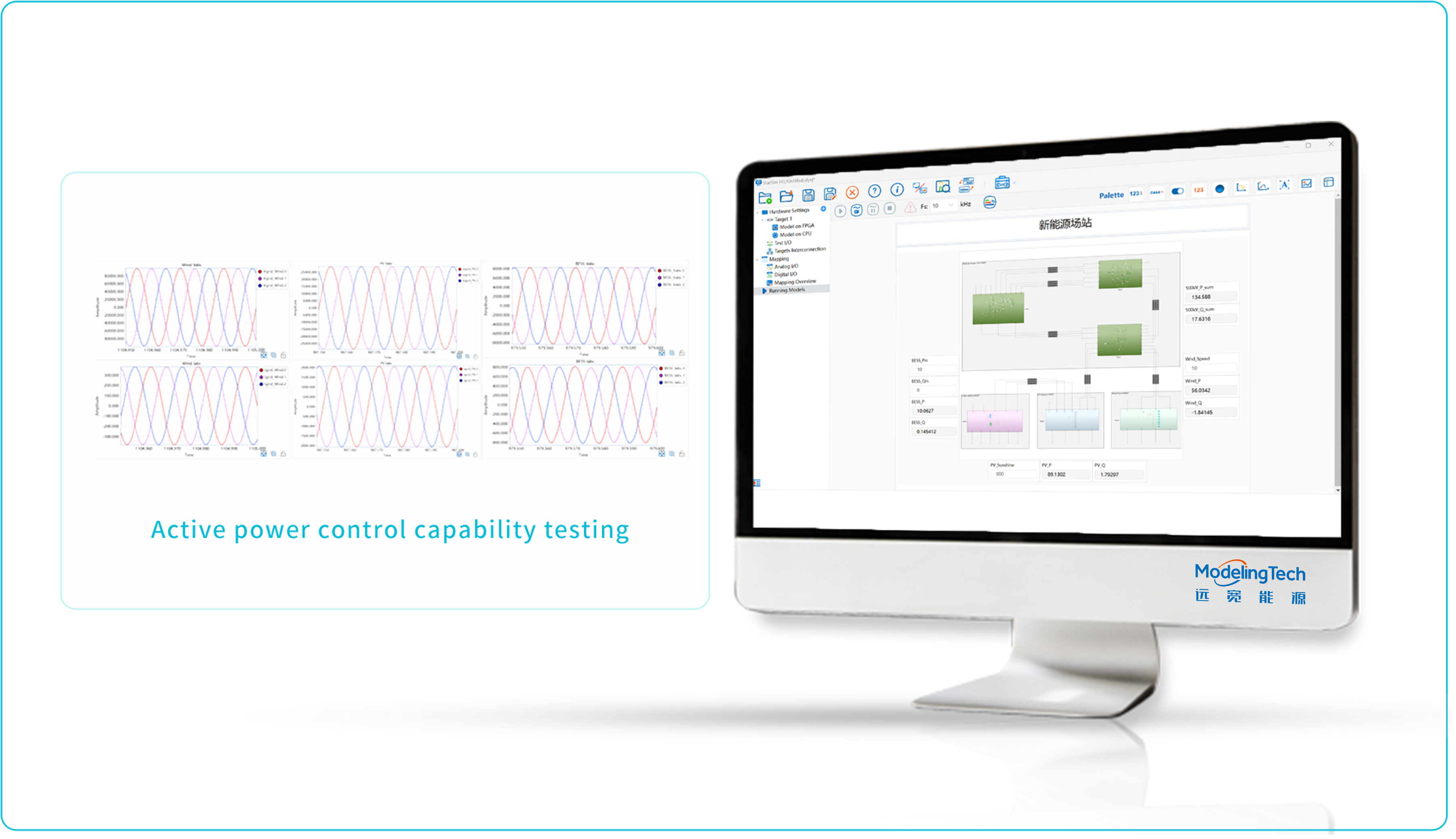 Simulation verification of LVRT capability