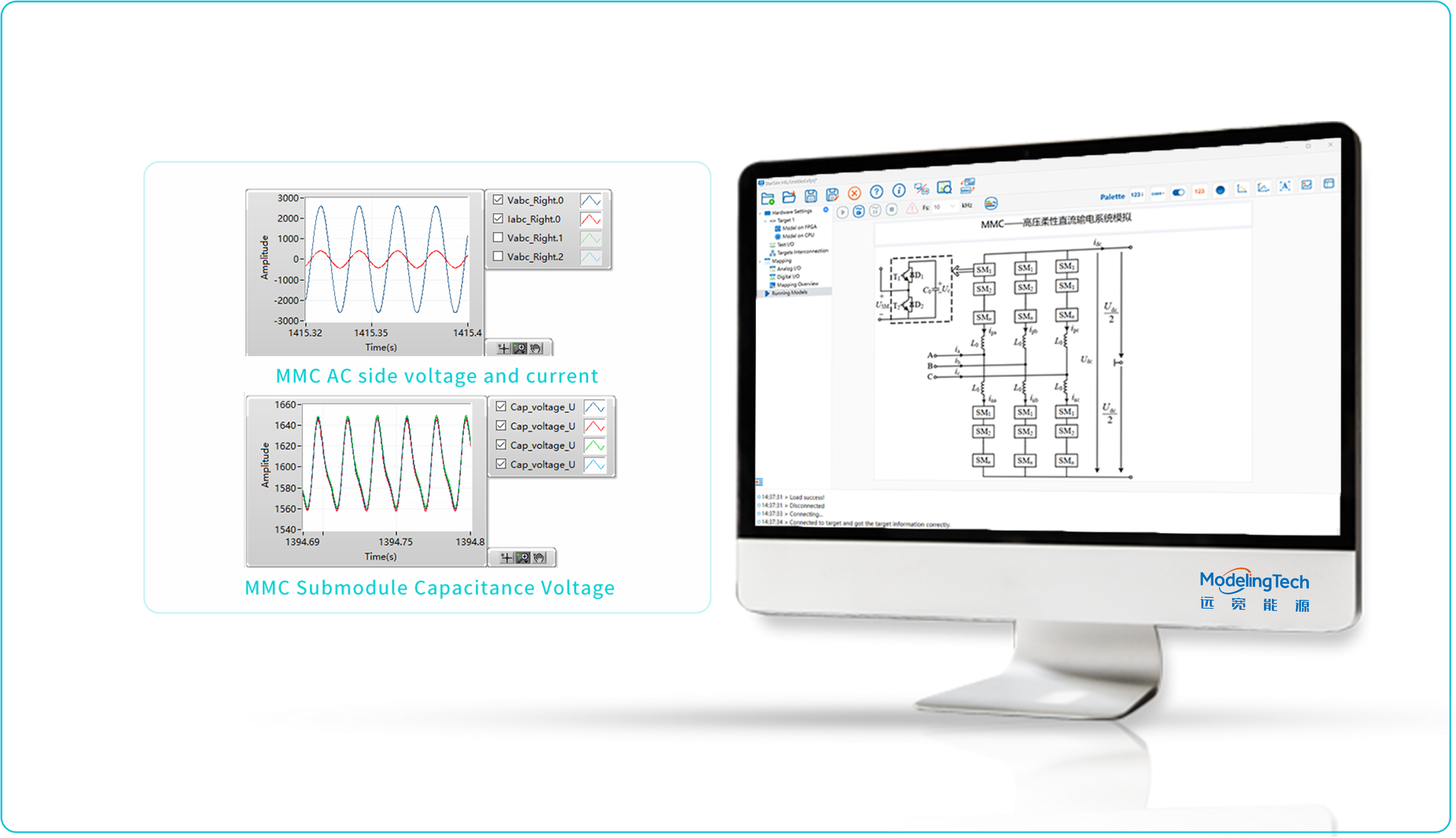 Simulation of high-voltage flexible DC transmission system