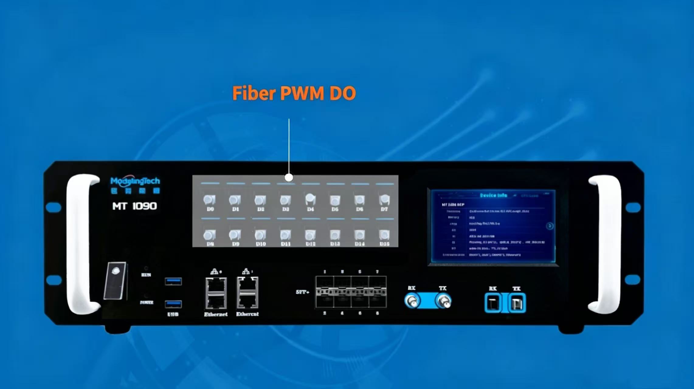 Fiber PWM DO for Ultra-High-Speed Control