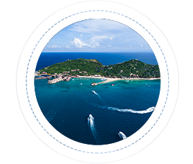 Grid-connected applications for coastal islands